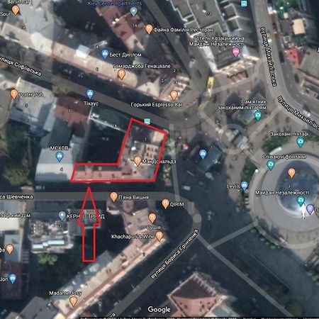 شقة Sofiivs'Ka Street, 1,, كييف المظهر الخارجي الصورة